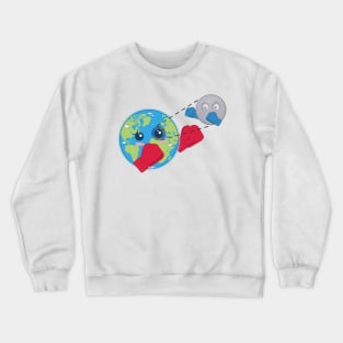 Boxing science mystery Crewneck Sweatshirt